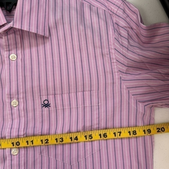 Stile Benneton Mens button up shirt size Small - Picture 6 of 10